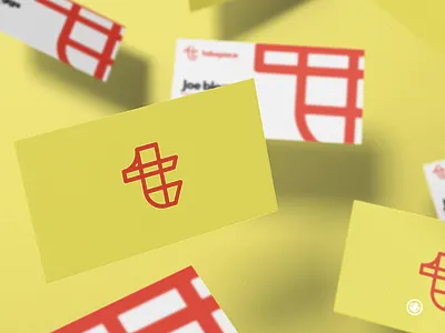 Tabspace Business Card adobe illustrator brand mark branding design illustration illustrator logo logo design thick lines vector