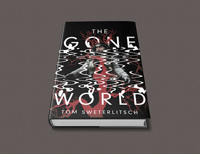 Gone World art book bookcover bookdesign design illustration texture vintage
