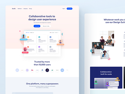 Evolt website V2 is online 🎉 3d evolt experience design homepage interface landing landingpage minimalist persona ui user experience user interface ux valentin salmon web design webdesign website