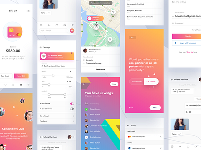 Mobile Applicaton UI Design android app app clean design clean ui figma flat flat icon flat interface ios interface landing ios landing design landingpage landingpagedesign minimal modern page typography ui ux ui ux white vector webdesign