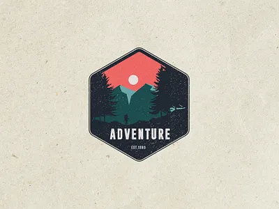 Adventure Logo Tutorial adobe ilustrator adventure beginner camp drawing hiking illustration landscape logo logo tutorial mountain nature travel trees tutorial video vintage logo youtube