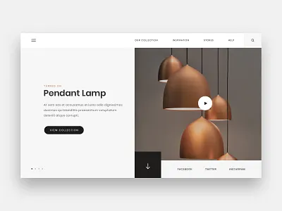 Landing page concept black design chat app creative design landing page landing page design personal blog personal branding personal website portfolio design ui design website concept website design