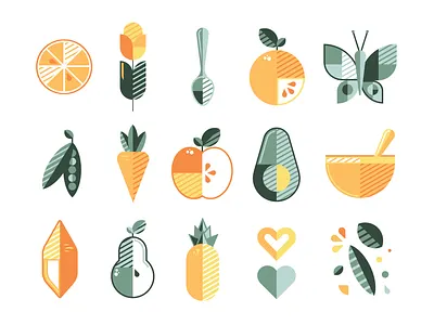 Sol Baby Food (3/4) adobe adobe illustrator baby food branding design graphicdesign illustration packaging retail target vector