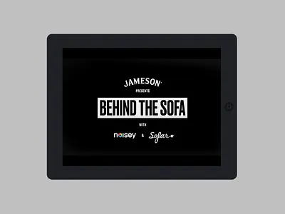 Jameson & Sofar VICE MGFX 1 261119 animation logotype typography