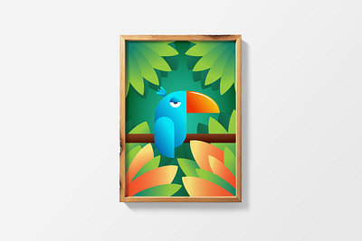 A Birb adobe illustrator cartoon design illustration illustrator vector