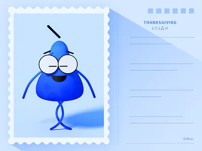 Thanksgiving_day C2 character cinema 4d