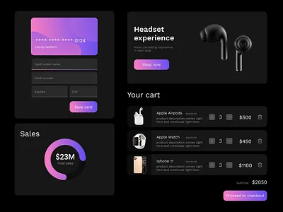 UI challenge day 01 - Ecommerce cards ui components concept experience experiment ui uikit ux uxui