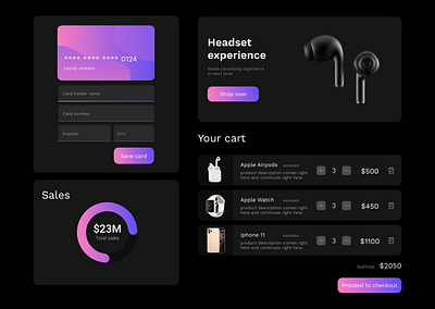 UI challenge day 01 - Ecommerce cards ui components concept experience experiment ui uikit ux uxui