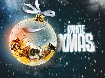 Christmas Time christmas christmas bash christmas card christmas creative christmas design christmas eve christmas flyer christmas idea christmas invitation christmas party christmas poster december new year new year 2020 new year invitation snow template white christmas winter xmas