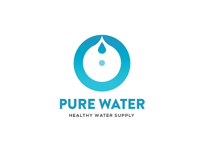 Pure Water animation branding graphic design icon illustration logo logo design logo design branding promoyourbiz vector