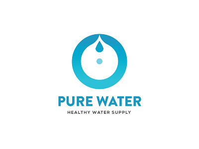 Pure Water animation branding graphic design icon illustration logo logo design logo design branding promoyourbiz vector