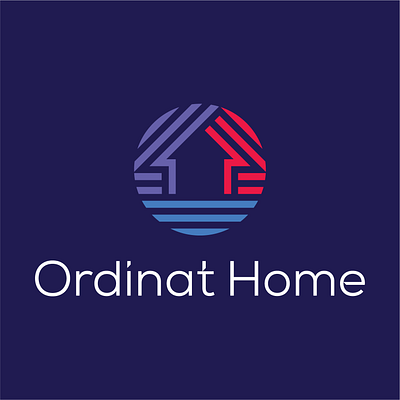 Ordinat Home logo design brand identity branding home logo logo design logo designer