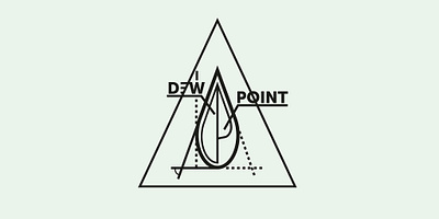 Dew Point branding brewery logo design dew illustration logo point typography vector vector art vector illustration