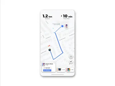 Daily UI | 020 | Location Tracker 020 app dailyui dailyuichallenge design location location tracker ui ux visual design