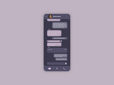 Daily UI 013 dailyui dailyui013 messaging app ui