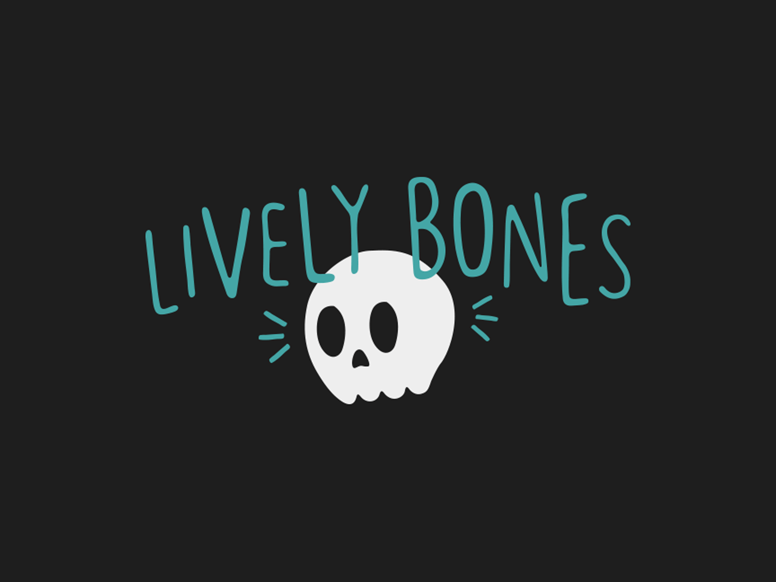 The Lively Bones animated brand branding branding design cider design drawing flat flat illustration gif hand drawn icon illustration illustrator logo motion photoshop preview skull vector