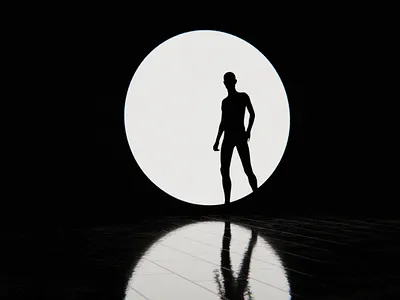 007 007 2019 trend 3d 3d art 3d artist 3drender 3drendering blender blender 3d blender3d blender3dart bond design dude graphic design graphicdesign hole man minimal silhouette