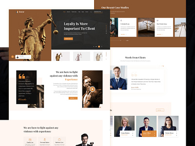 Lawyer 2020 adobexd advocates attorneys clean ui concept law law firm lawyer legal adviser ui ux webdesign