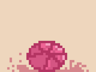 Hello Dribbble! animation ball bouncing bouncing ball debut firstshot hello hello dribbble jump jumping motion pixel pixel art