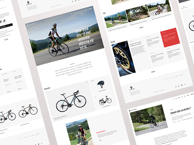 Scrapper - Showcase site bicycle shop bike design e commerce scrapper showcase ui