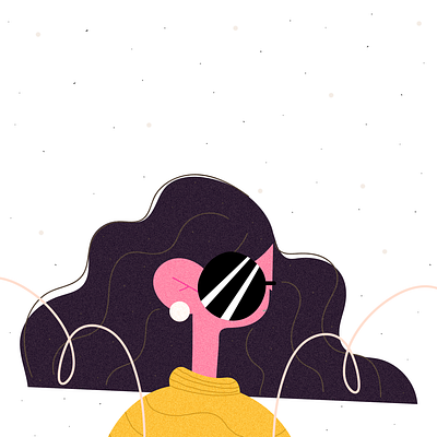 brillo adobe art designer girl girlpower illustration illustrator pink power wacom