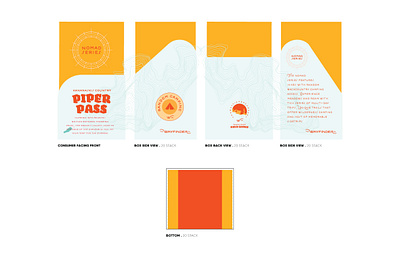 Wco 20 pack brand creative direction design hike identity illustration maps myth print thewayfindercompany typography