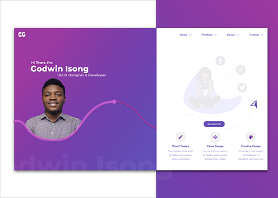 My Portfolio design portfolio ui uidesign webdesign