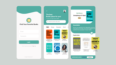Book App Exploration app branding design interface ui ui design uidesign uiuxdesign ux uxdesign