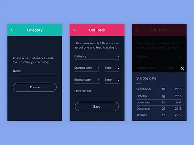 Time management app 4/4 app mobile