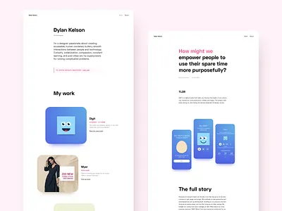 Portfolio site bold font folio minimal portfolio portfolio design portfolio site portfolio website