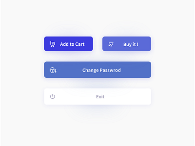 E-commerce Button app button button design buttons ui