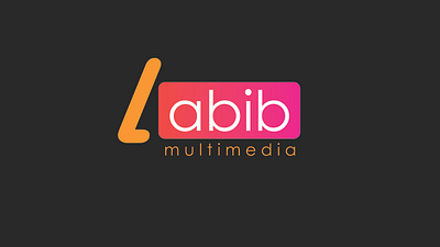 Labib multimedia Logo app branding design fashion flyer freelance logo logo design logodesign logos logotype logotype design logotype designer logotypedesign logotypes love