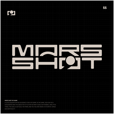 Mars Shot Logo logo logo design logotype mark mars shot