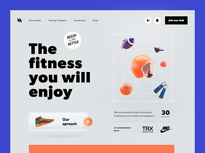 Playfit Website activity bodybuilding coach exercise fit fitness gym halo halo lab movement physique shape skills stamina training web design website workout workout tracker