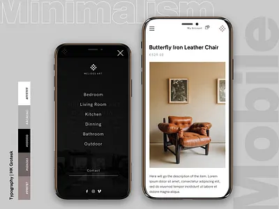 Minimalistic Approach #3 - Mobile banner design landing landing page minimal minimalism minimalist minimalistic mobile mobile design sketch ui ui design uidesign web web design webdesign website website design