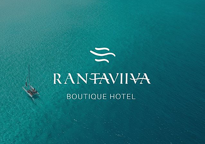 Rantaviiva Boutique Hotel branding creative design graphic design logo logo design branding marketing marketing agency