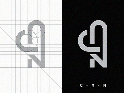 'CAN' Monogram brand and identity brand identity design branding lettermark logo logocore logodesign logolearn logolounge logolove logomark logos logotype minimalism minimalist logo monogram design monogram letter mark monogram logo typedesign visual identity