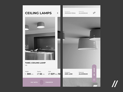 Furniture e-Commerce App Concept app concept design ecommerce figma furniture interior mobile online product purrweb shop store ui ux