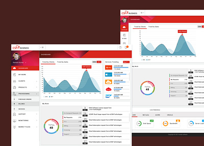 Dashboard with collapsible menu design icon illustration logo ui ux vector web