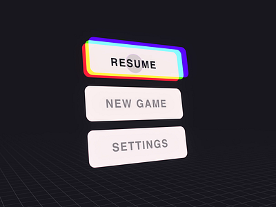 VR Menu Interaction after effects animation design exploration hover interaction design menu microinteractions navigation product design ui ui animation ui design ux ux design ux pattern virtual reality vr vr design