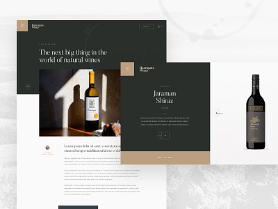 Wine Company — Details agency creative design design sketch app ui ui design ux web website work in progress