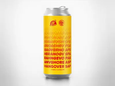 AF Brew x Amundsen Hangover Sap IPA afbrew amundsen beer brew can craft hangover ipa