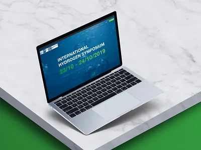 Event-Website for the Hydrogen Symposium, Germany agency clean cms digitaldesign flatdesign hamburg stilwaechter ui uxdesign webdesign