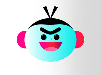 electric noodles asian branding cartoon character child colour design dribbble electric excited face fantasy graphic design illustration kid mascot mascotlogo