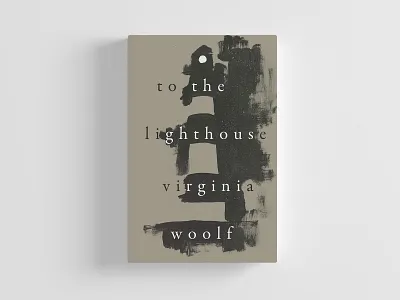 To The Lighthouse book book cover design print