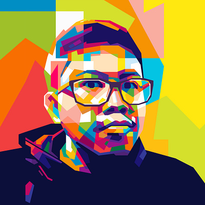 commission work abstract abstract art beautiful collage colorful colors geometric illustration popart wpap