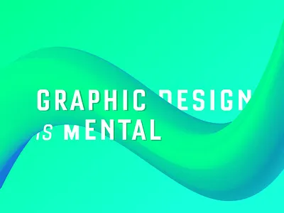 GDisM ! 🧠☄️ abstract branding color gradient design green illustration logo mental meteor space