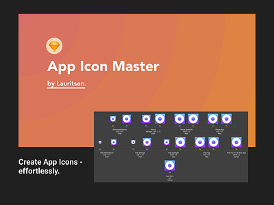 App Icon Master (From Sketch to Xcode) app apps code design icon ipad iphone simple sketch swift swiftui template xcode