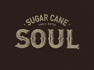 Sugar Cane Soul bottle branding design graphicdesign illustration logo logotype package spirit texture