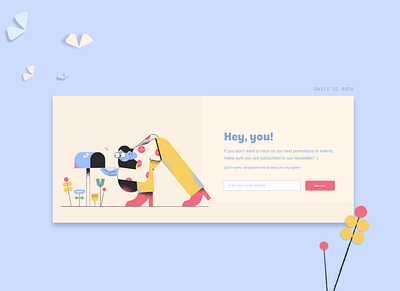 DAILY UI #026 | SUBSCRIBE 026 daily 100 challenge dailyui dailyui 026 dailyuichallenge newsletter subscribe ui ui design uidesign uidesigner uiux uiuxdesign uiuxdesigner uiuxsupply